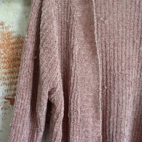 Women's Ashley By 26 International Open Front Cardigan XLARGE Pink PRE-OWNED - Picture 6 of 12